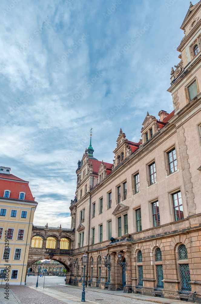 Obraz premium Dresden is the capital of the state of Saxony, in eastern Germany.