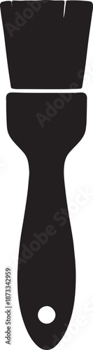 Black silhouette of hookah base and bowl waterpipe shisha