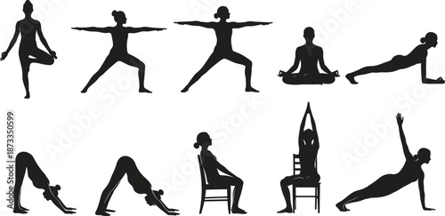 Yoga poses for flexibility and balance