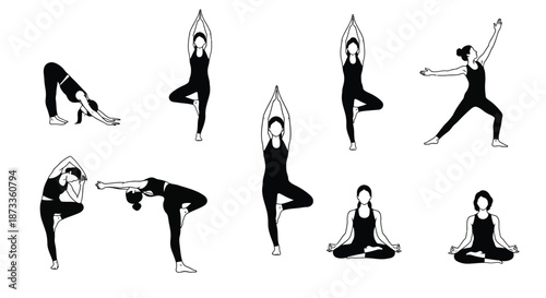 silhouette of a woman