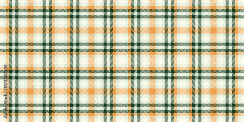 Vogue tartan fabric check, invitation seamless vector textile. Industrial background texture pattern plaid in white and dark colors.