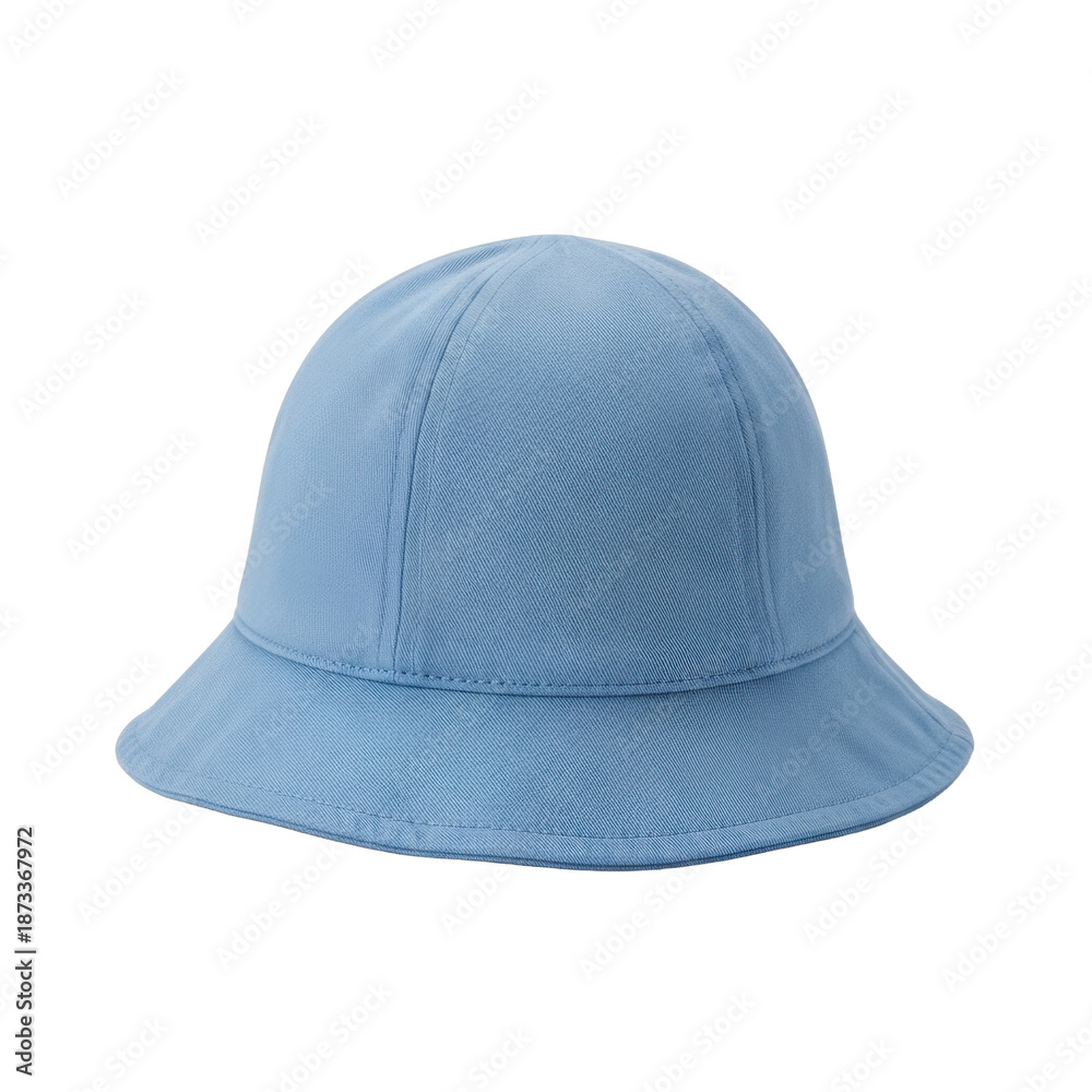 Fototapeta premium Stylish Light Blue Bucket Hat