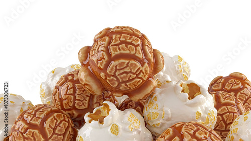 Caramel and White Chocolate Popcorn