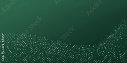 Abstract green vector background featuring a textured pattern of dark and light stripes on a blank geometric surface design for a modern wallpaper backdrop