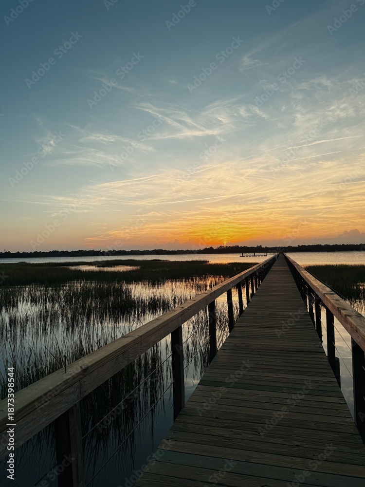 Fototapeta premium Lowndes Grove dock