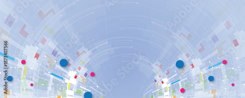 Сircuit board concept or technology system design. Secure cyber background