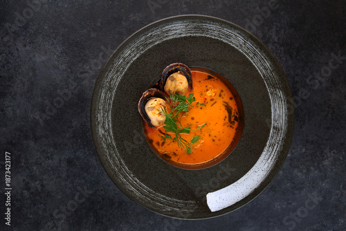 Photos French bouillabaisse fish soup