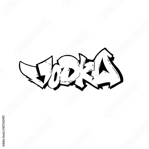 halloween ghost vector illustration vodka