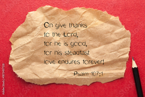 Thanksgiving Bible Verses