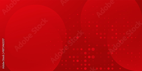 red abstract dot background. dynamic shapes composition. eps.10.