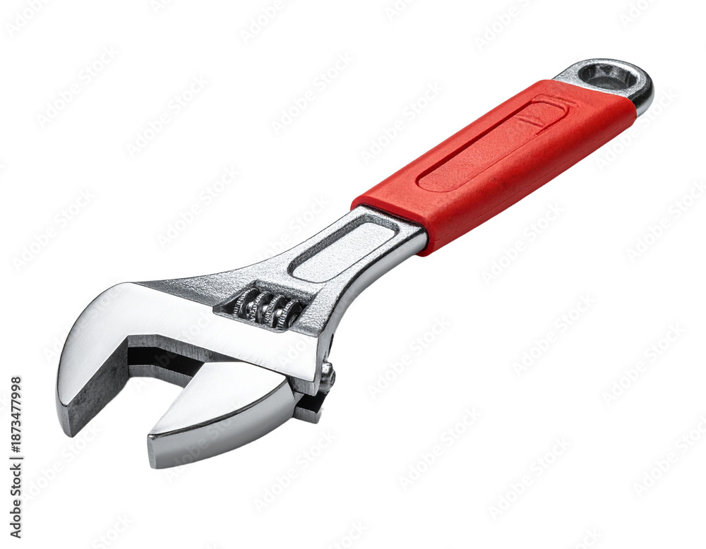Obraz premium Adjustable wrench tool icon isolated on transparent background