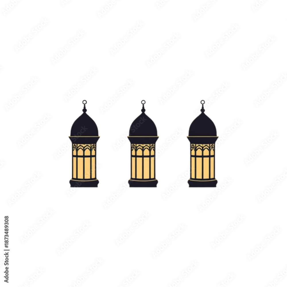 Obraz premium mosque lanterns