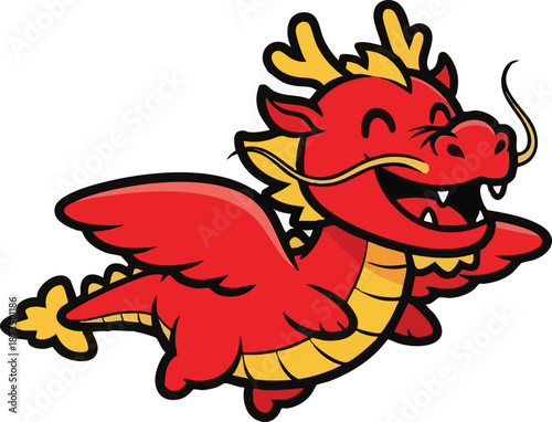 Close-up of cartoon bird head with yellow beak and feathers