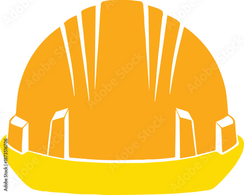 helmet safety symbol construction hard hat worker protection icon