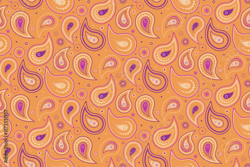 Flower eco and creativity contrast. Invitation pattern of sparse fabric. Classic costume of tribal petal.