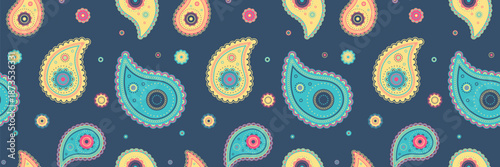 Geometry elegance as color interior. Sketching tranquility on growth picture. Calligraphic buta a festive dress.