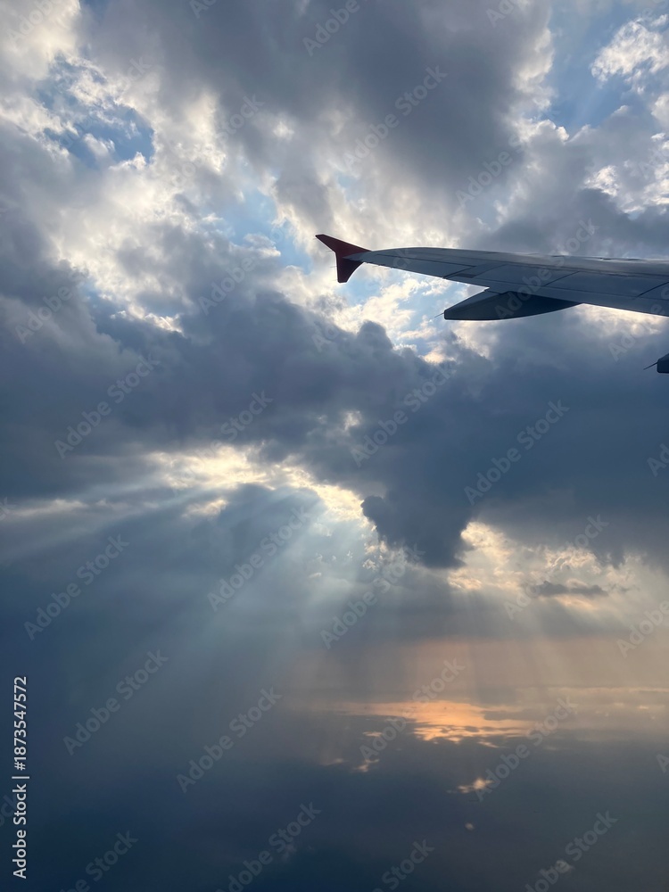 Fototapeta premium The sky of Greece