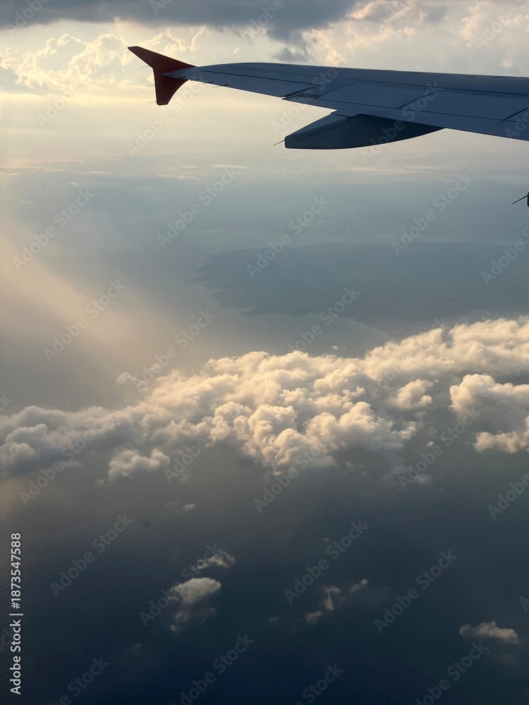 Fototapeta premium The sky of Greece