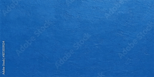 Blue textured painted wall background