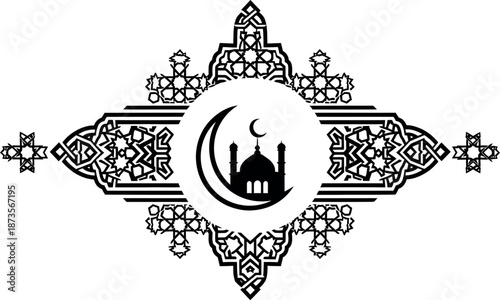 Ramadan kareem isolated on transparent background