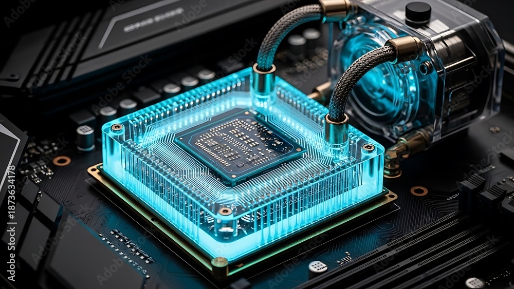 Fototapeta premium electronic circuit board