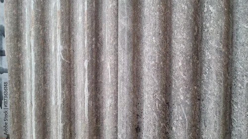 Texture of old asbestos roof