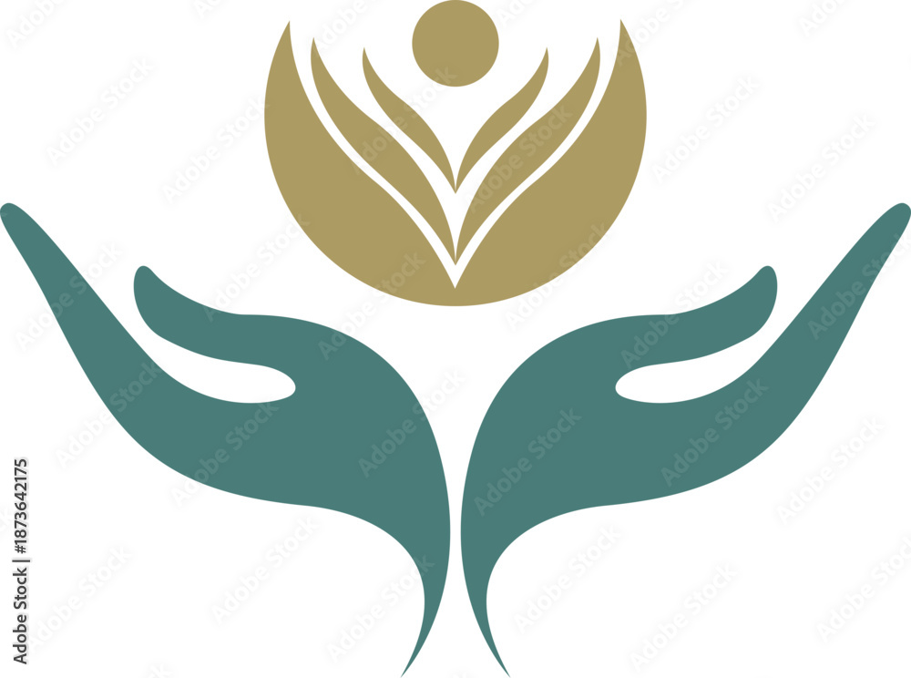 Obraz premium Lotus Flower logo Element Set