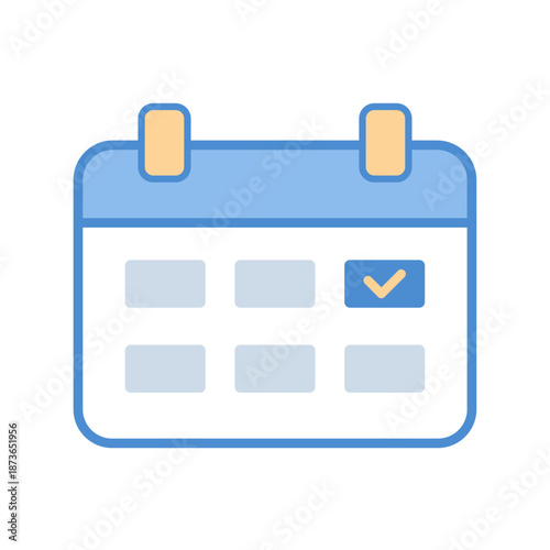 A calendar with a marked date representing a study plan or academic deadline
