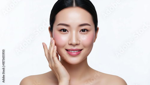 Asian skin care concept.