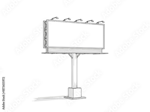 Elegant rectangular picture frame with decorative swirls and empty center design