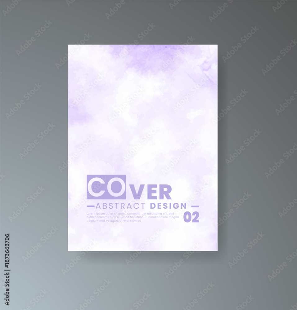 Fototapeta premium cards with bright colorful vector watercolor background. Design for your date, postcard, banner.