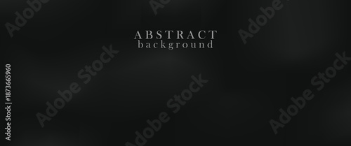 Dark black abstract background with soft gradient lighting and modern luxury minimalist style.