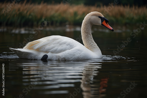 swan on the lake