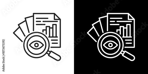 Transparency  Icon Set. Clean Line Design With Light And Dark Versions For Versatile Use 