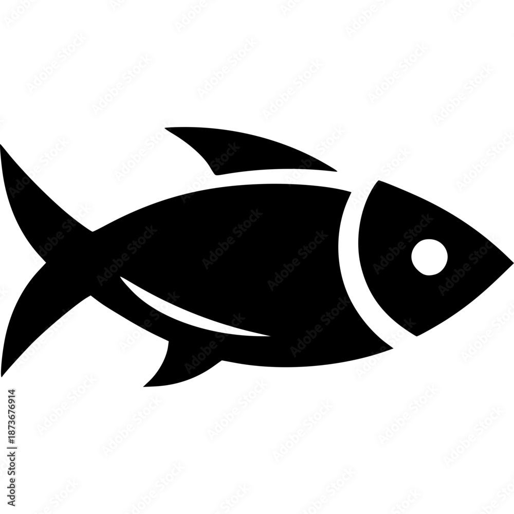 Obraz premium Fish Logo Vector