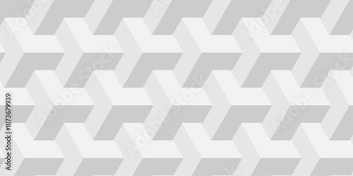 Abstract paper white cube grid polygon decoration block wall grid pattern geometric texture background. block construction surface cubic wall square creative business texture backgroud.