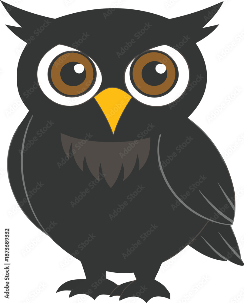 Fototapeta premium owl on a branch