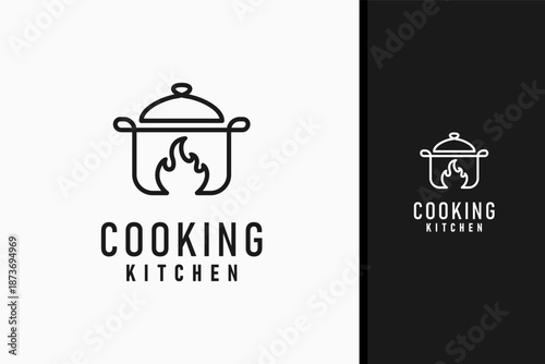 Cooking logo symbol icon design