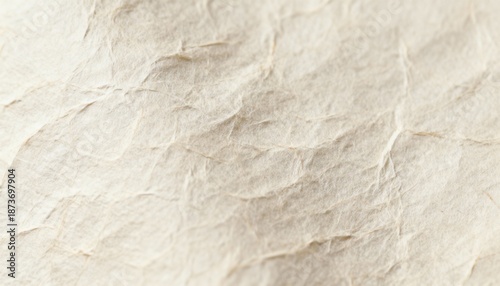 Kraft paper, crumpled paper, folded paper, scrambled paper. paper background,, textured paper. white scrambled page Simple and clean paper background. Texture overlay. 