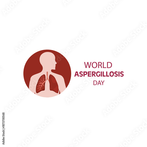Global awareness poster highlighting aspergillosis prevention symptoms diagnosis treatment hope support research
