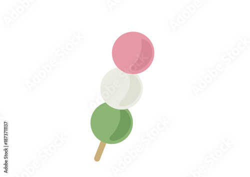 美味しそうな三色団子