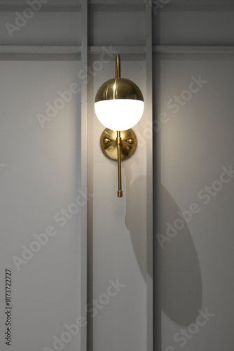lamp on the wall