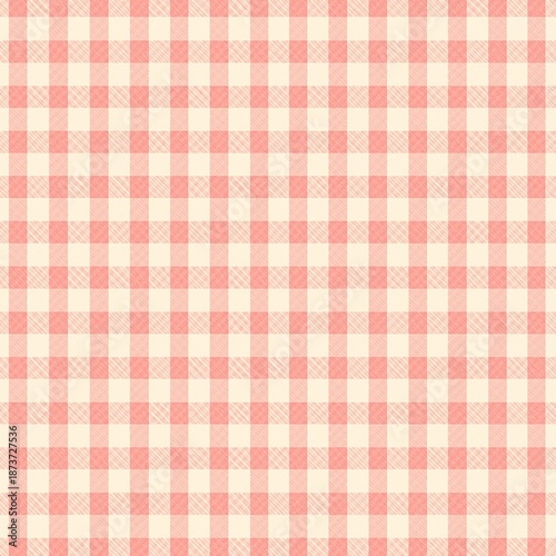 red and white tablecloth