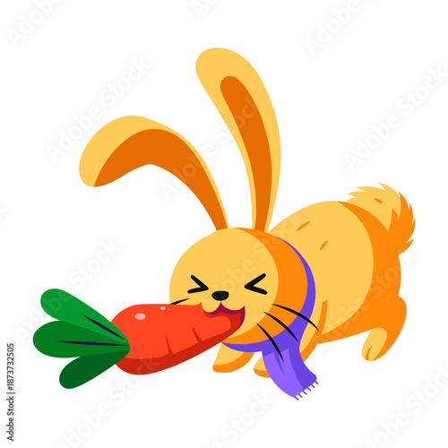 A flat style icon depicting a cat ball  
