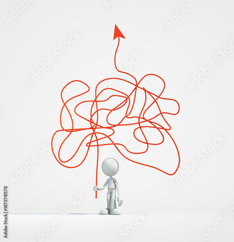 Problem solving concept: Ma...