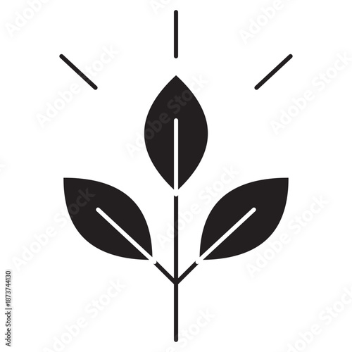 Fiber icon, Natural Fiber Nutrition, Healthy Digestive Fiber, Power of Plant Fiber, vector