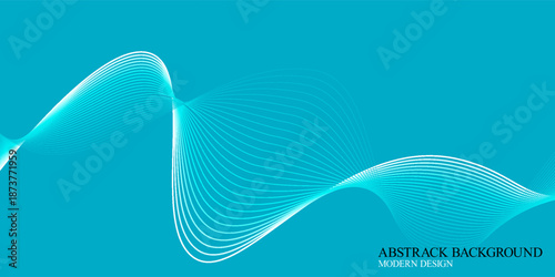 A background with wavy lines that create a background with wavy lines that create an abstract pattern. A template for placing text and information. Illustration for presentation and business.