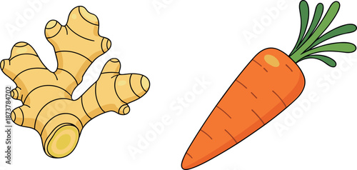 Fresh golden brown croissant bread vector illustration isolated on white background for bakery breakfast cafe menu and French pastry snack concept design element for food service.