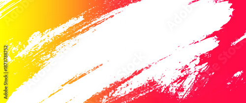 Vector urban grunge banner texture brush stroke banner background