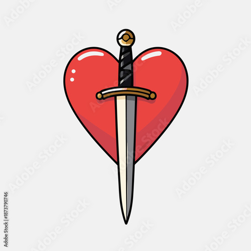 heart and sword picture